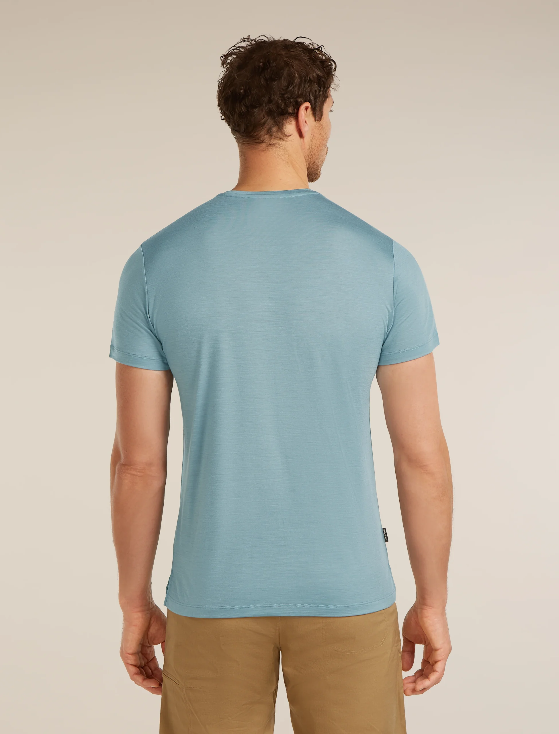 Men's Merino Blend 125 Cool-Lite™ Sphere Short Sleeve Tee Across The Peaks