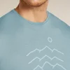 Men's Merino Blend 125 Cool-Lite™ Sphere Short Sleeve Tee Across The Peaks