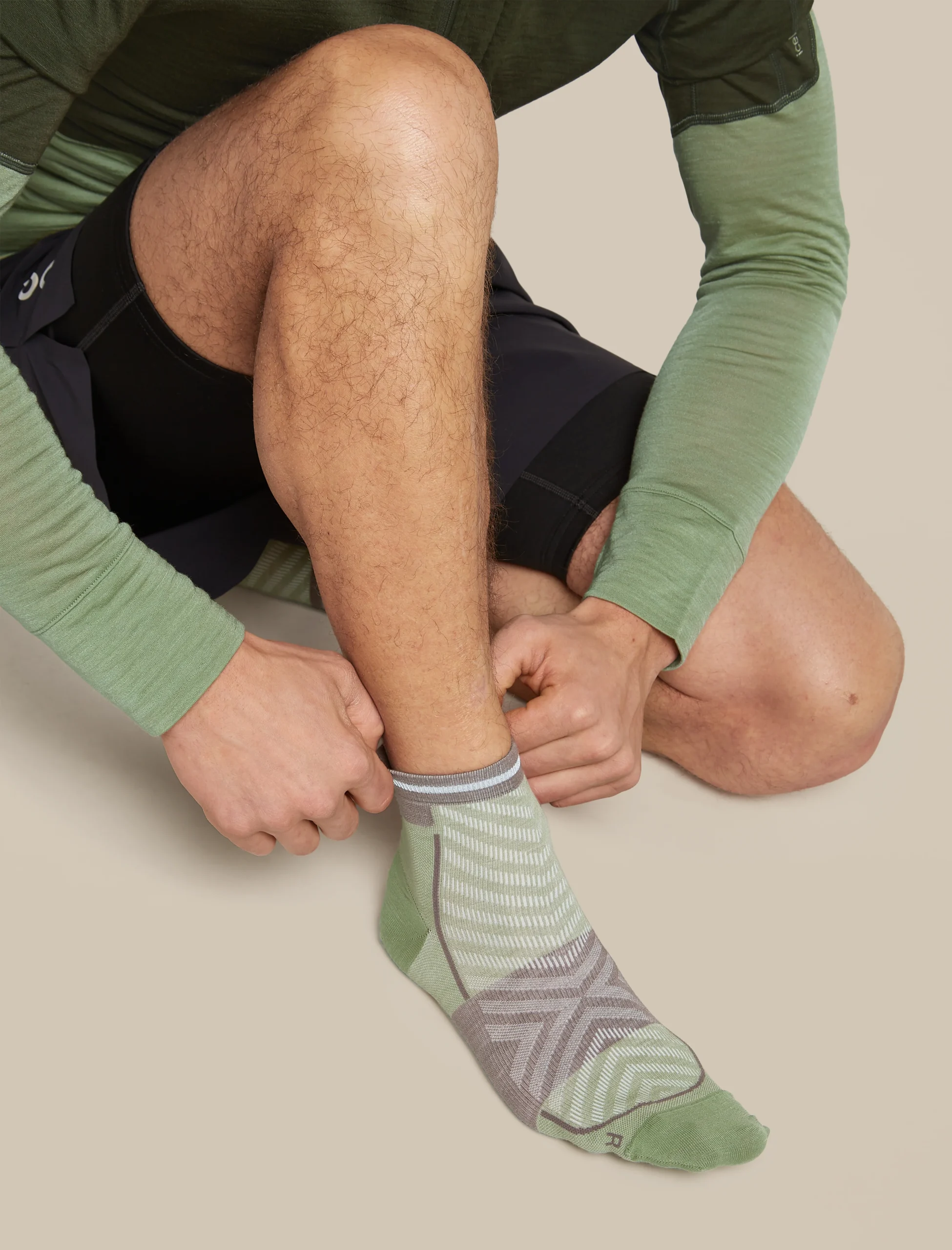 Men's Merino Blend Run+ Ultralight Mini Socks