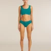 Women's Merino Blend Rib Lotus Bra