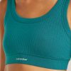 Women's Merino Blend Rib Lotus Bra