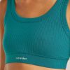Women's Merino Blend Rib Lotus Bra