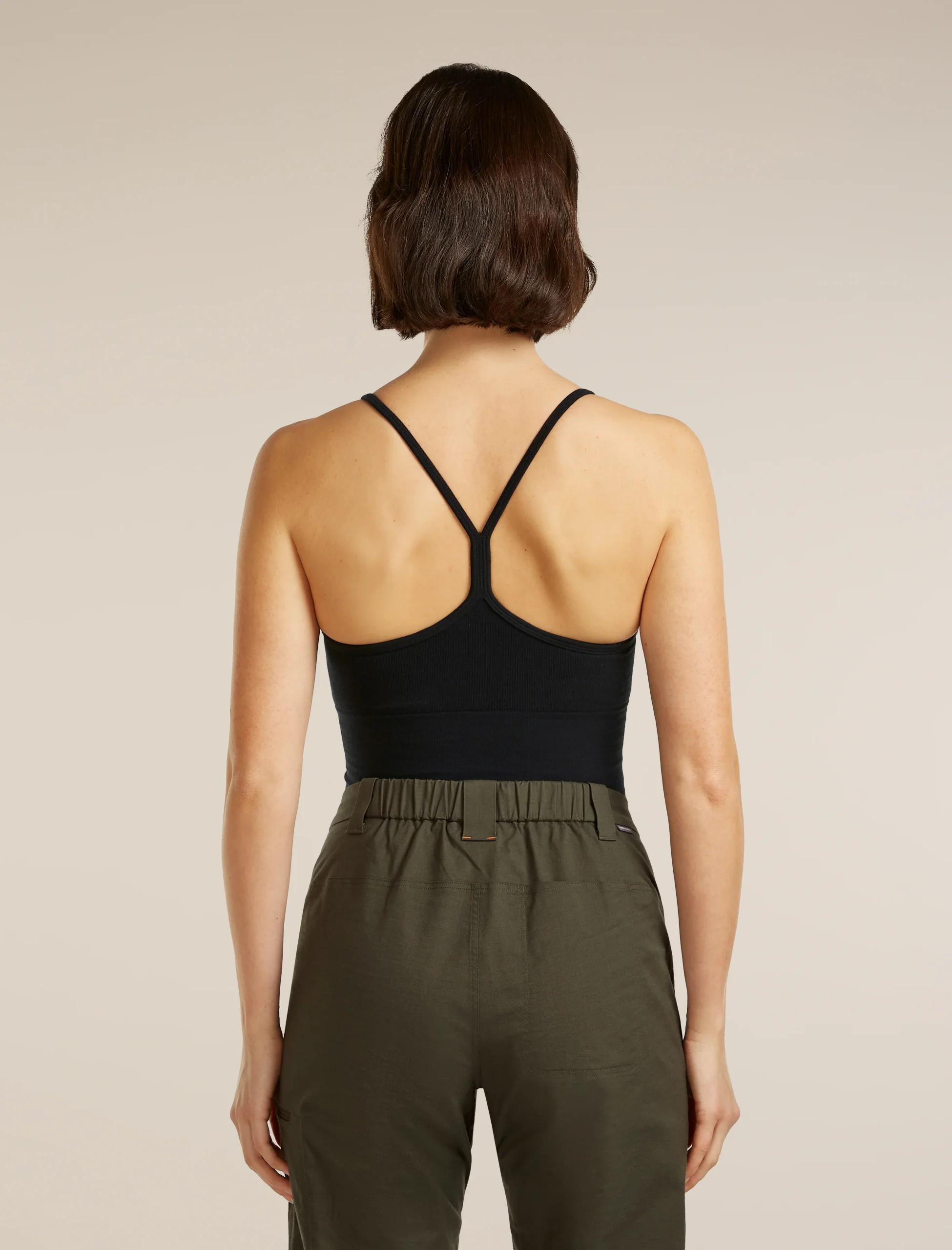 Women's Merino Blend 260 Seamless Rib Strappy Tank