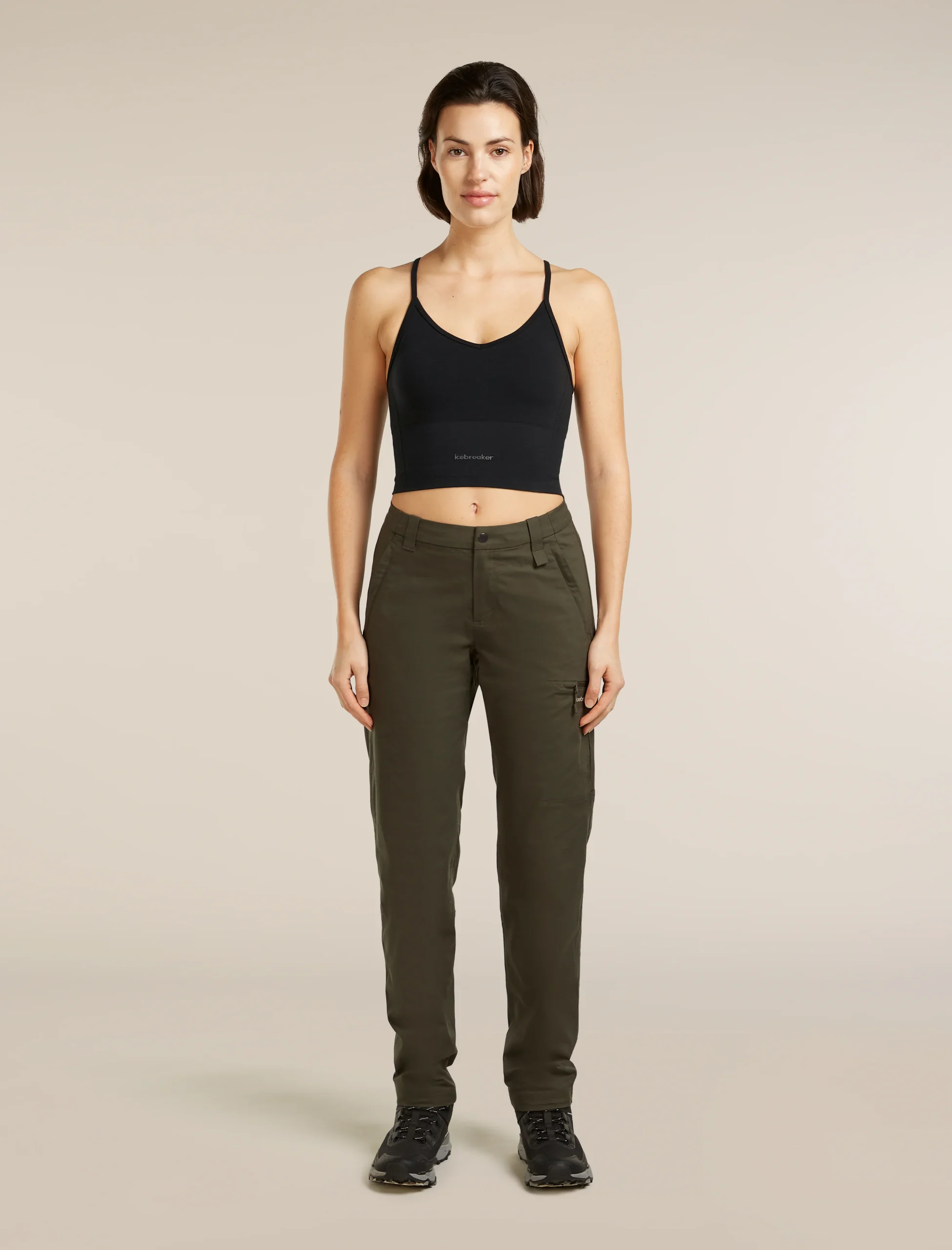 Women's Merino Blend 260 Seamless Rib Strappy Tank