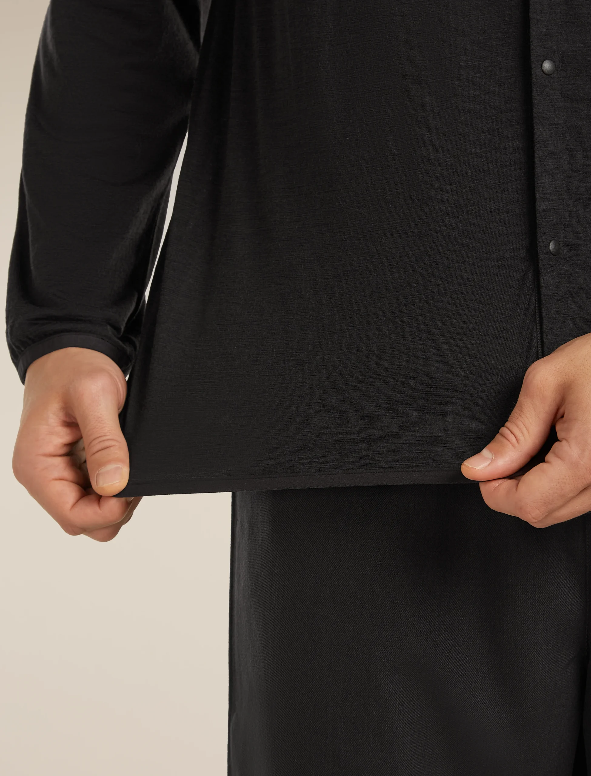 Unisex Merino 150 Round Neck Cardigan