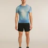 Men's Merino Blend 75 Cool-Lite™ Featherlight™ Short Sleeve Crewe AOP