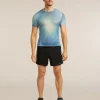 Men's Merino Blend 75 Cool-Lite™ Featherlight™ Short Sleeve Crewe AOP