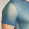 Men's Merino Blend 75 Cool-Lite™ Featherlight™ Short Sleeve Crewe AOP