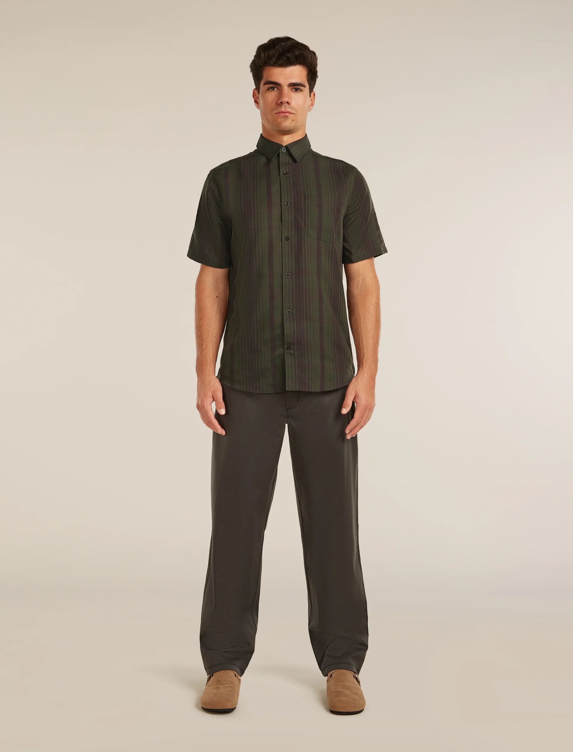 Men's Merino 125 Cool-Lite™ Steveston Short Sleeve Plaid Shirt