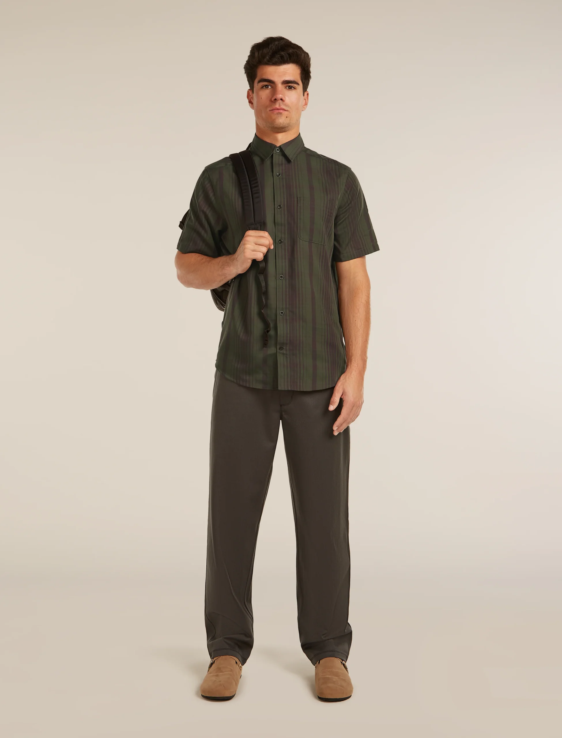 Men's Merino 125 Cool-Lite™ Steveston Short Sleeve Plaid Shirt