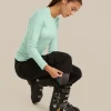 Women's Merino Blend Ski+ Medium Over The Calf Socks