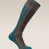 Women's Merino Blend Ski+ Medium Over The Calf Socks