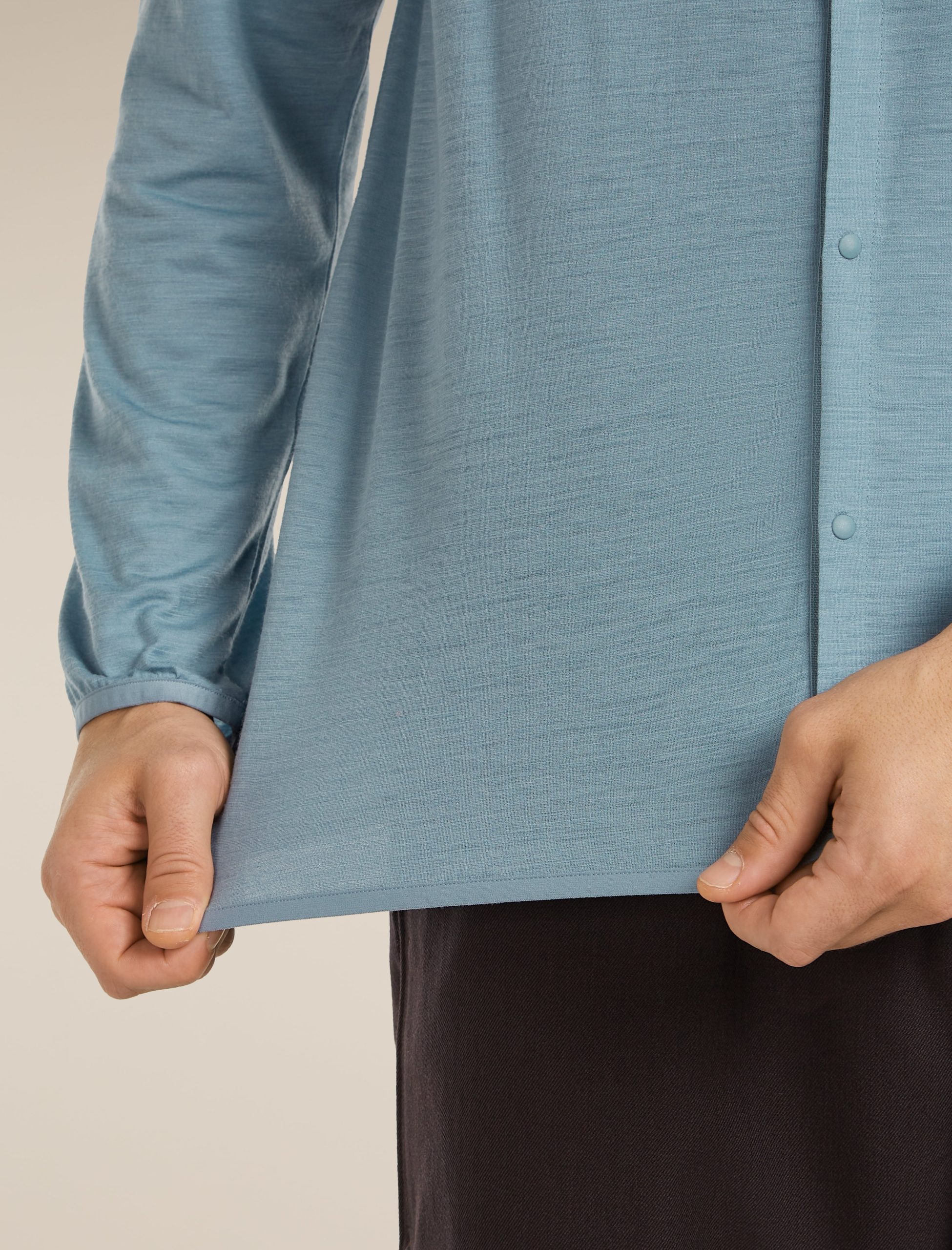 Unisex Merino 150 Round Neck Cardigan