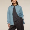 Unisex Merino 150 Round Neck Cardigan