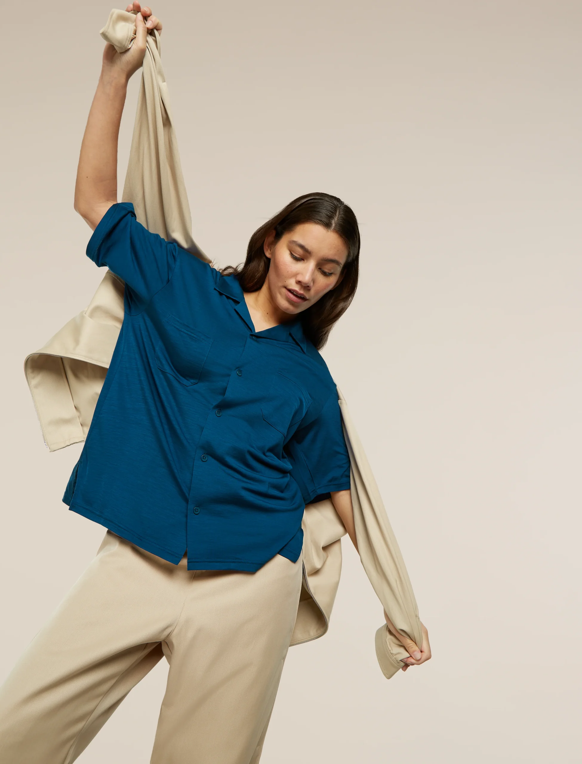 Unisex Merino Blend 125 Cool-Lite™ Short Sleeve Shirt