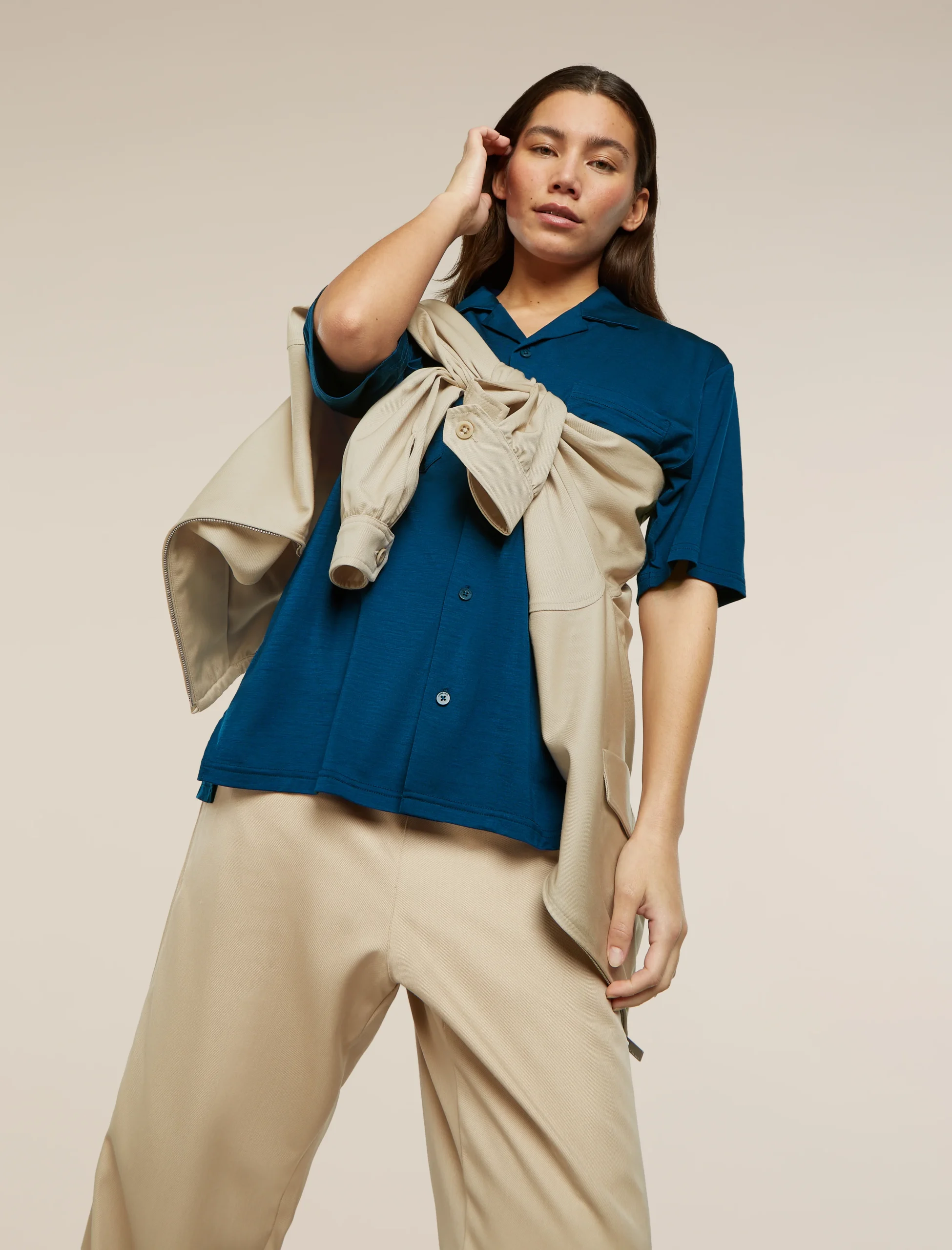 Unisex Merino Blend 125 Cool-Lite™ Short Sleeve Shirt