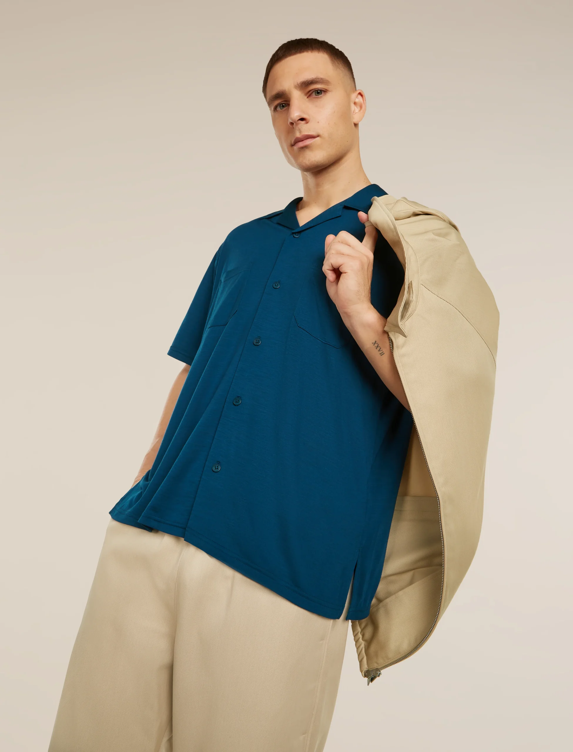 Unisex Merino Blend 125 Cool-Lite™ Short Sleeve Shirt