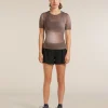 Women's Merino Blend 75 Cool-Lite™ Featherlight™ Short Sleeve Crewe AOP