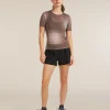 Women's Merino Blend 75 Cool-Lite™ Featherlight™ Short Sleeve Crewe AOP