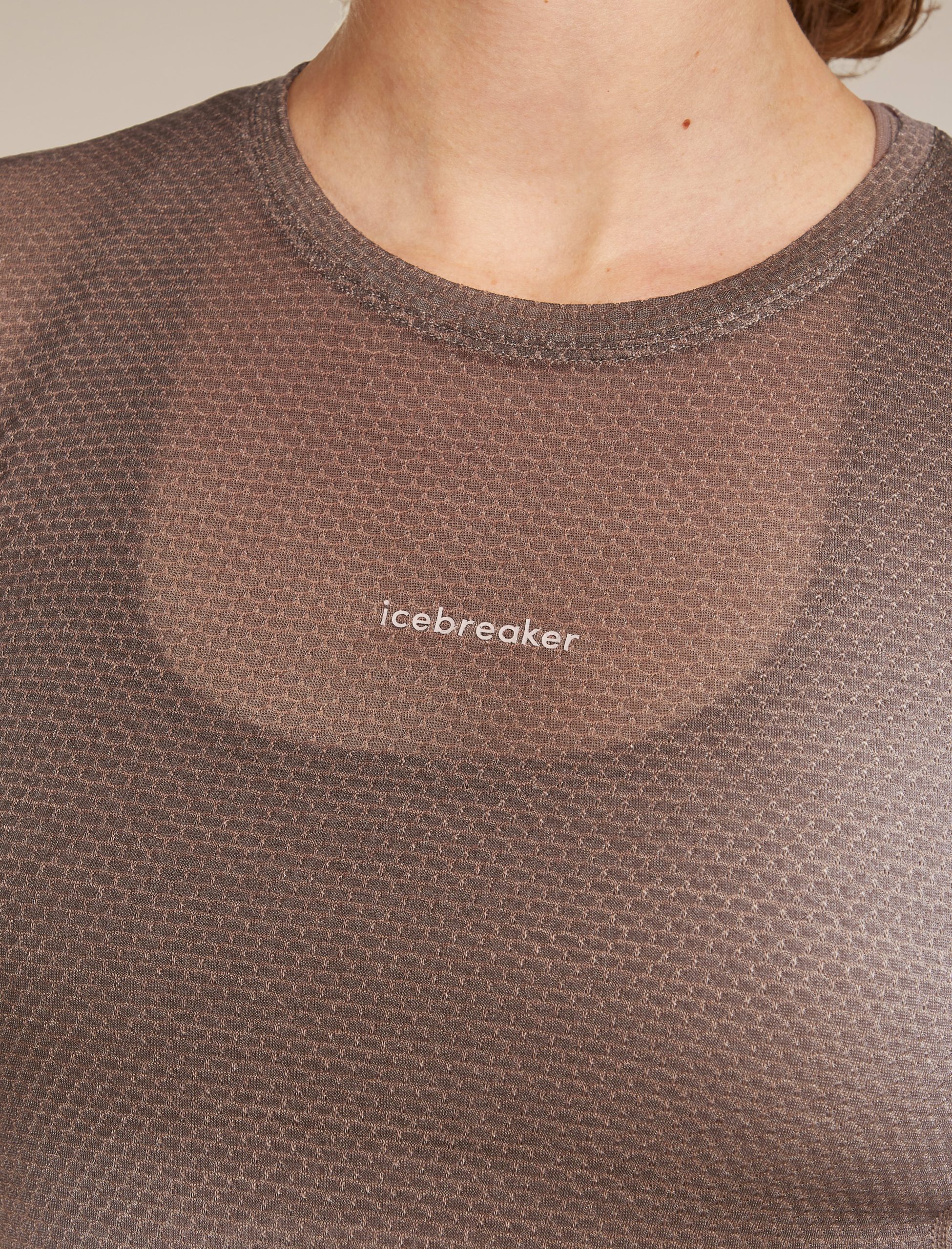 Women's Merino Blend 75 Cool-Lite™ Featherlight™ Short Sleeve Crewe AOP