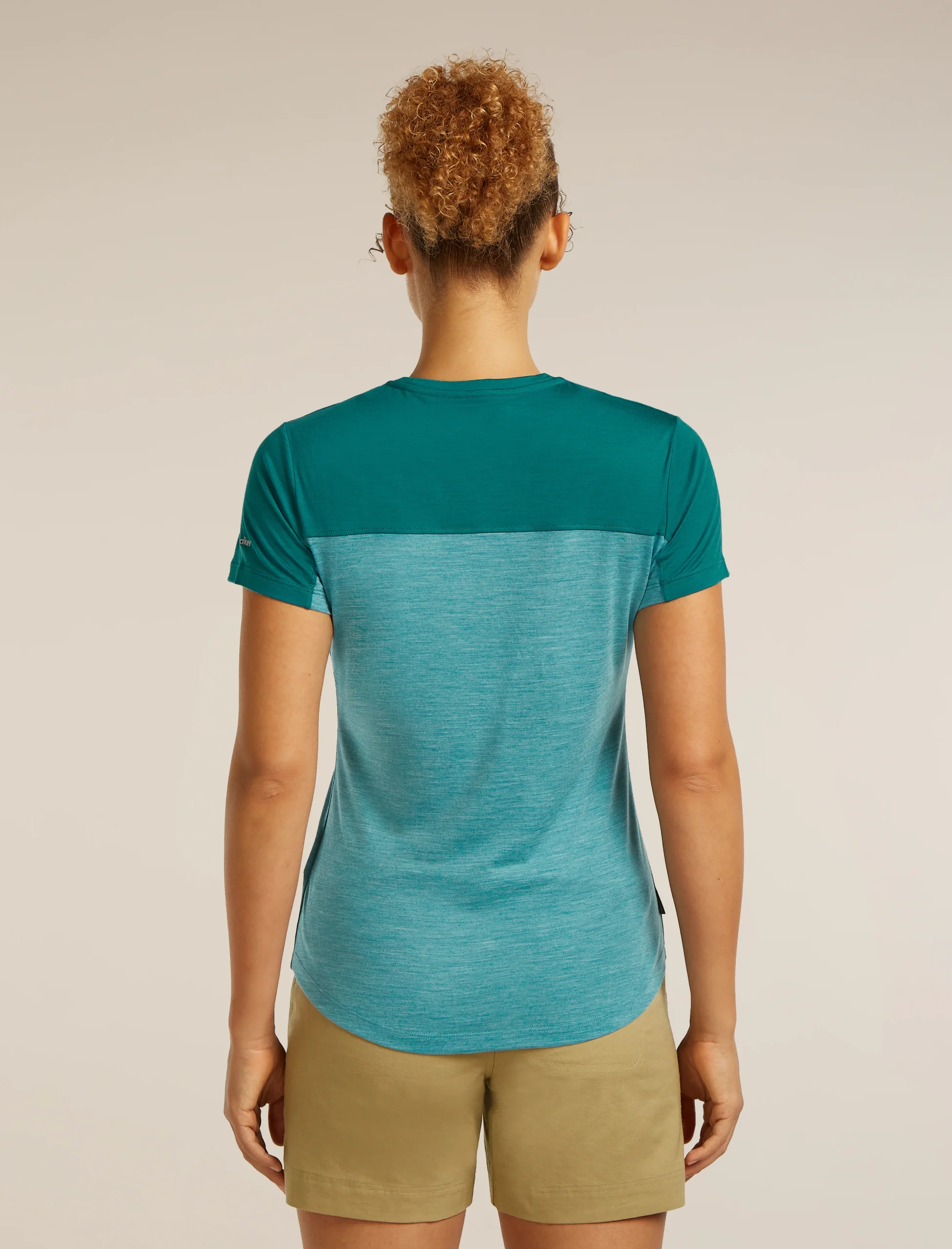 Women's Merino Blend 125 Cool-Lite™ Sphere Short Sleeve Tee Colour Block
