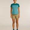 Women's Merino Blend 125 Cool-Lite™ Sphere Short Sleeve Tee Colour Block