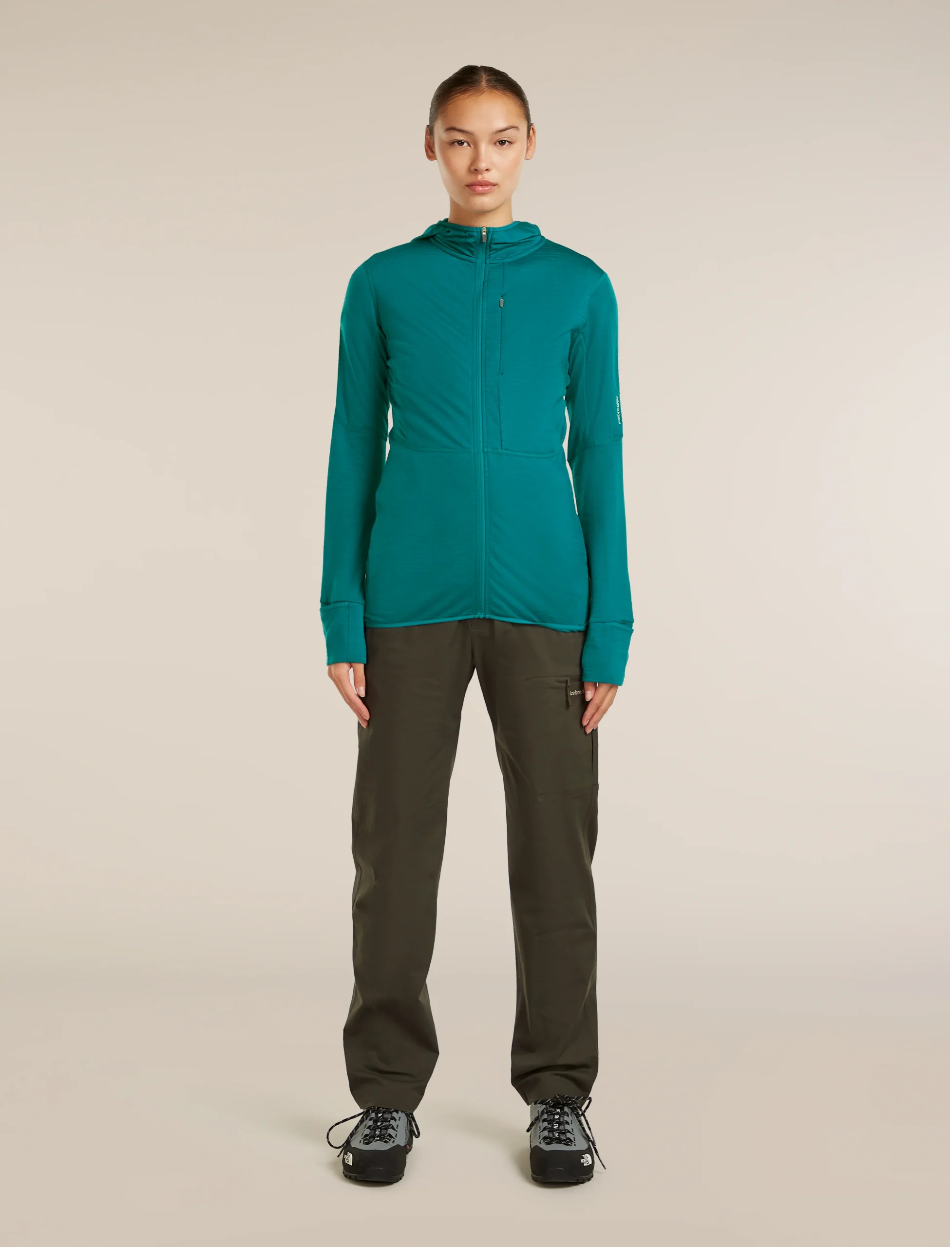 Women's Merino Blend 200 RealFleece™ Descender Long Sleeve Zip Hoodie