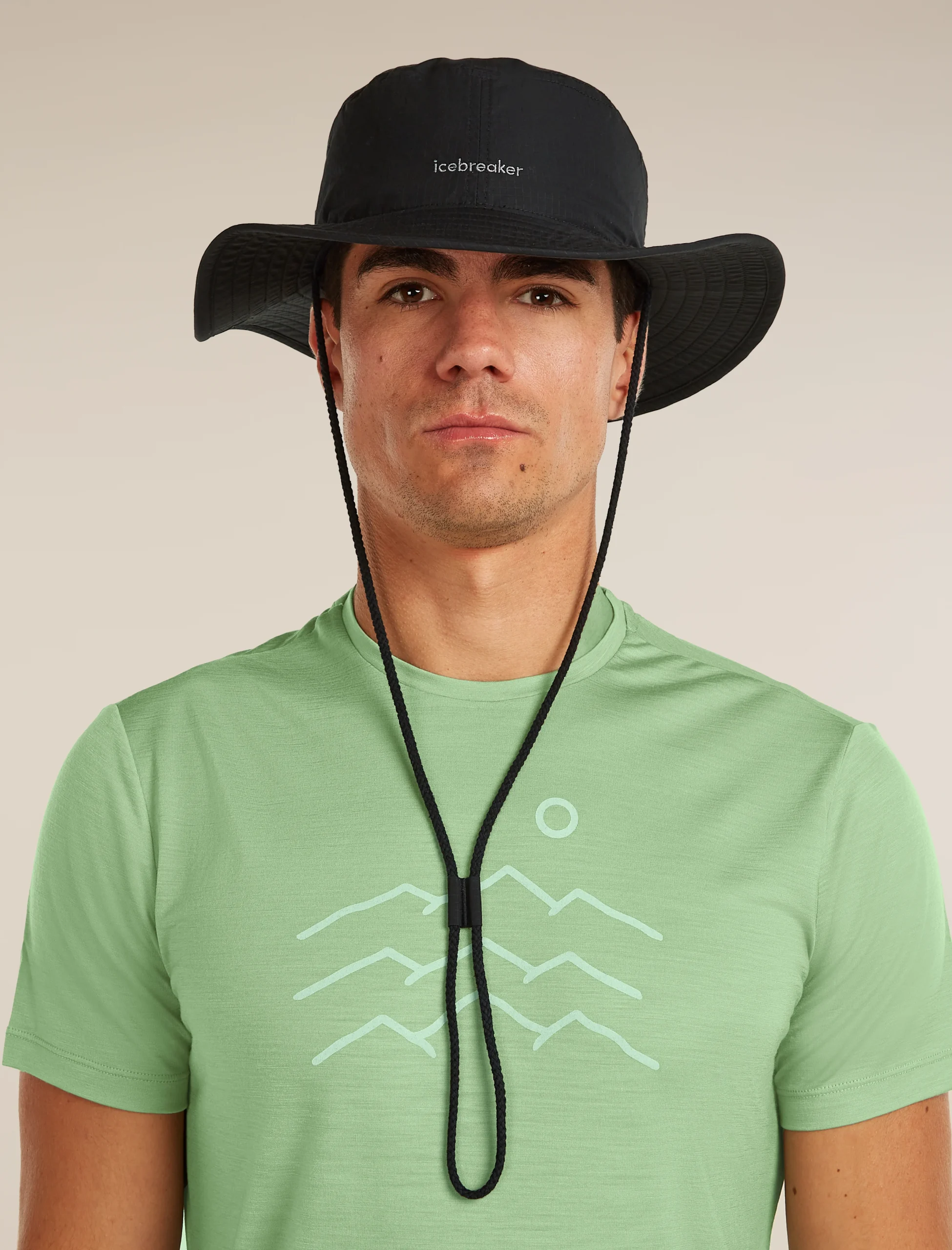 Unisex Shell+™ Cotton Windbreaker Wide-Brim Hat