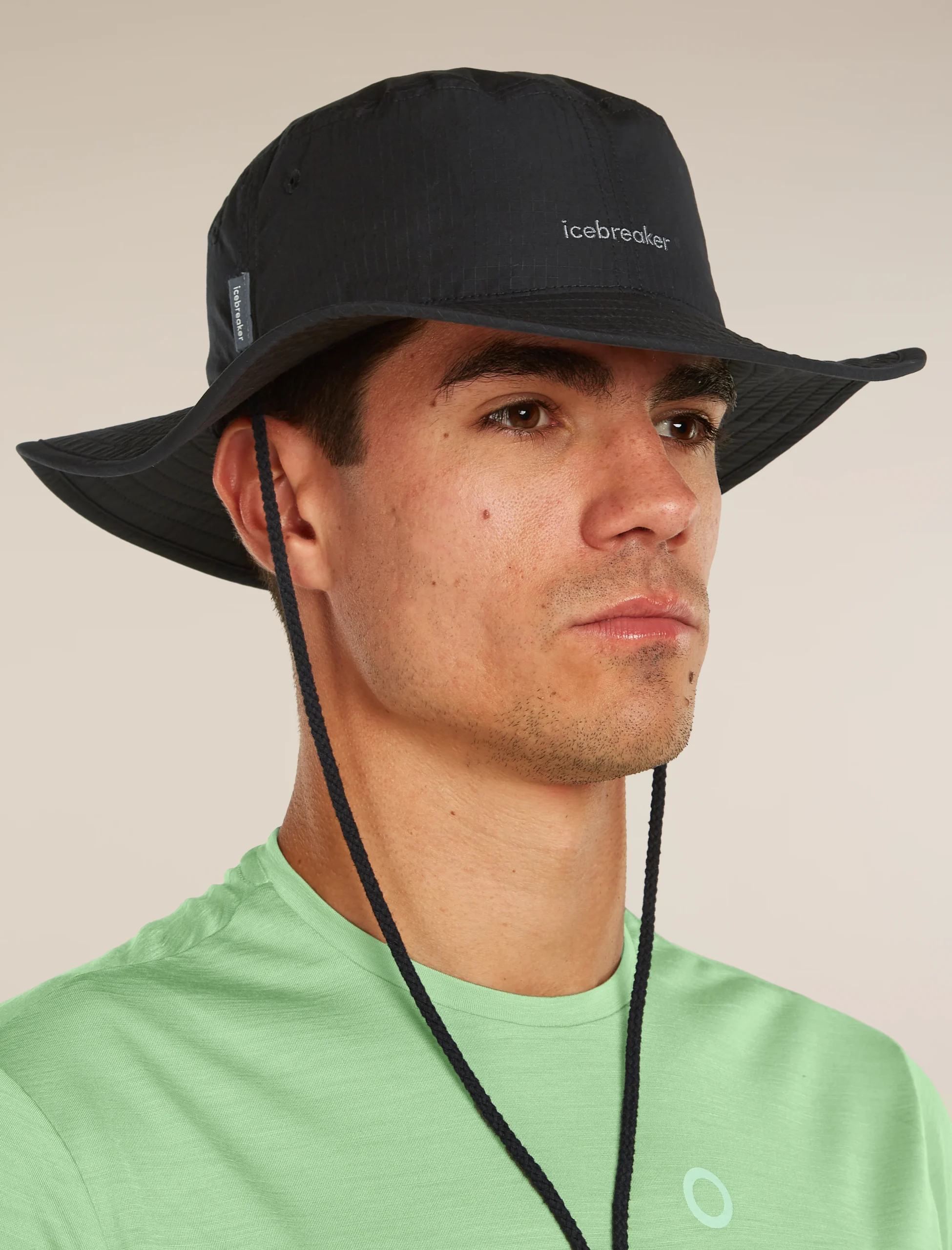 Unisex Shell+™ Cotton Windbreaker Wide-Brim Hat