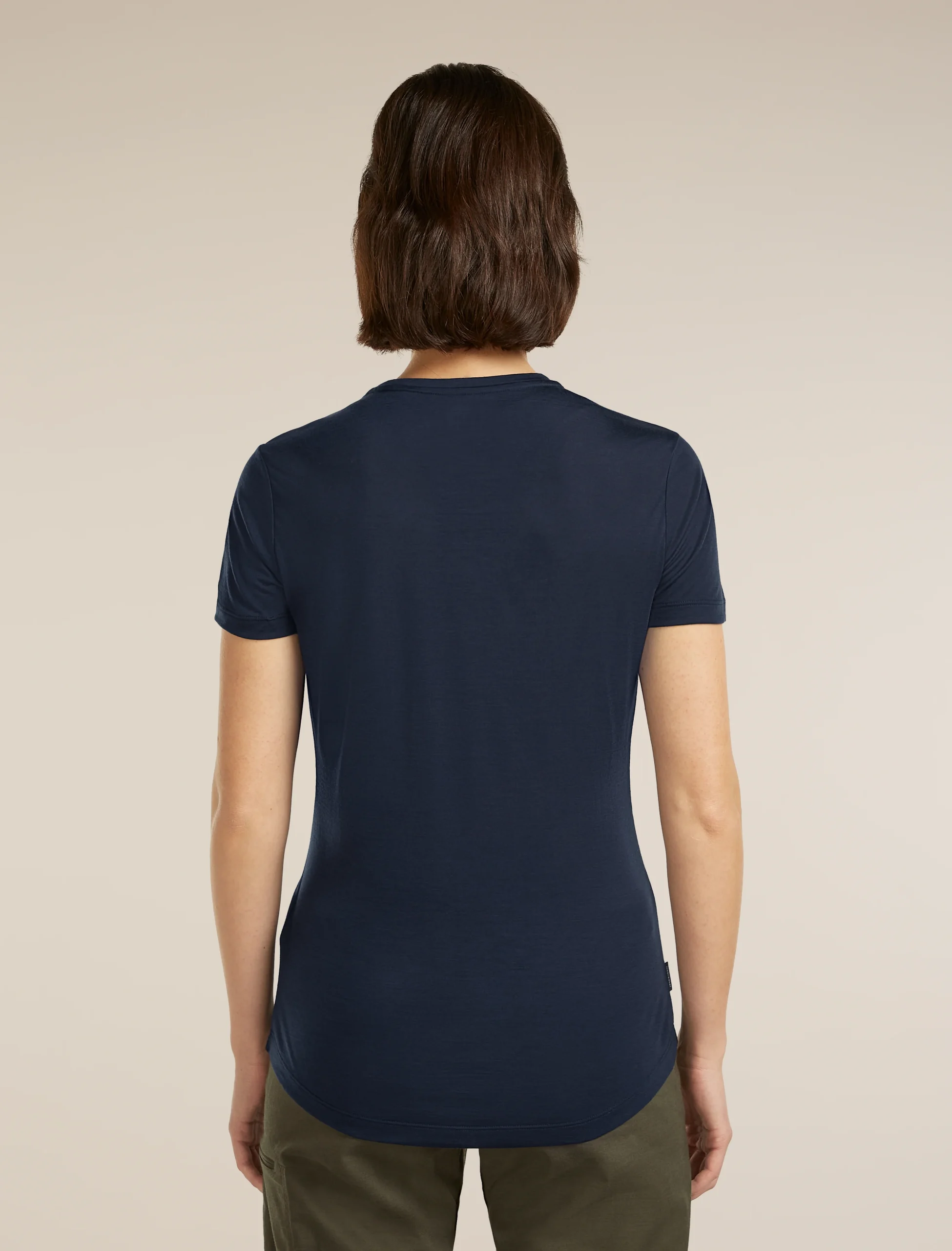 Women's Merino Blend 125 Cool-Lite™ Sphere Short Sleeve Tee Across The Peak
