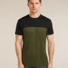 Men's Merino Blend 125 Cool-Lite™ Sphere Short Sleeve Tee Colour Block