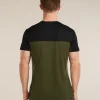 Men's Merino Blend 125 Cool-Lite™ Sphere Short Sleeve Tee Colour Block