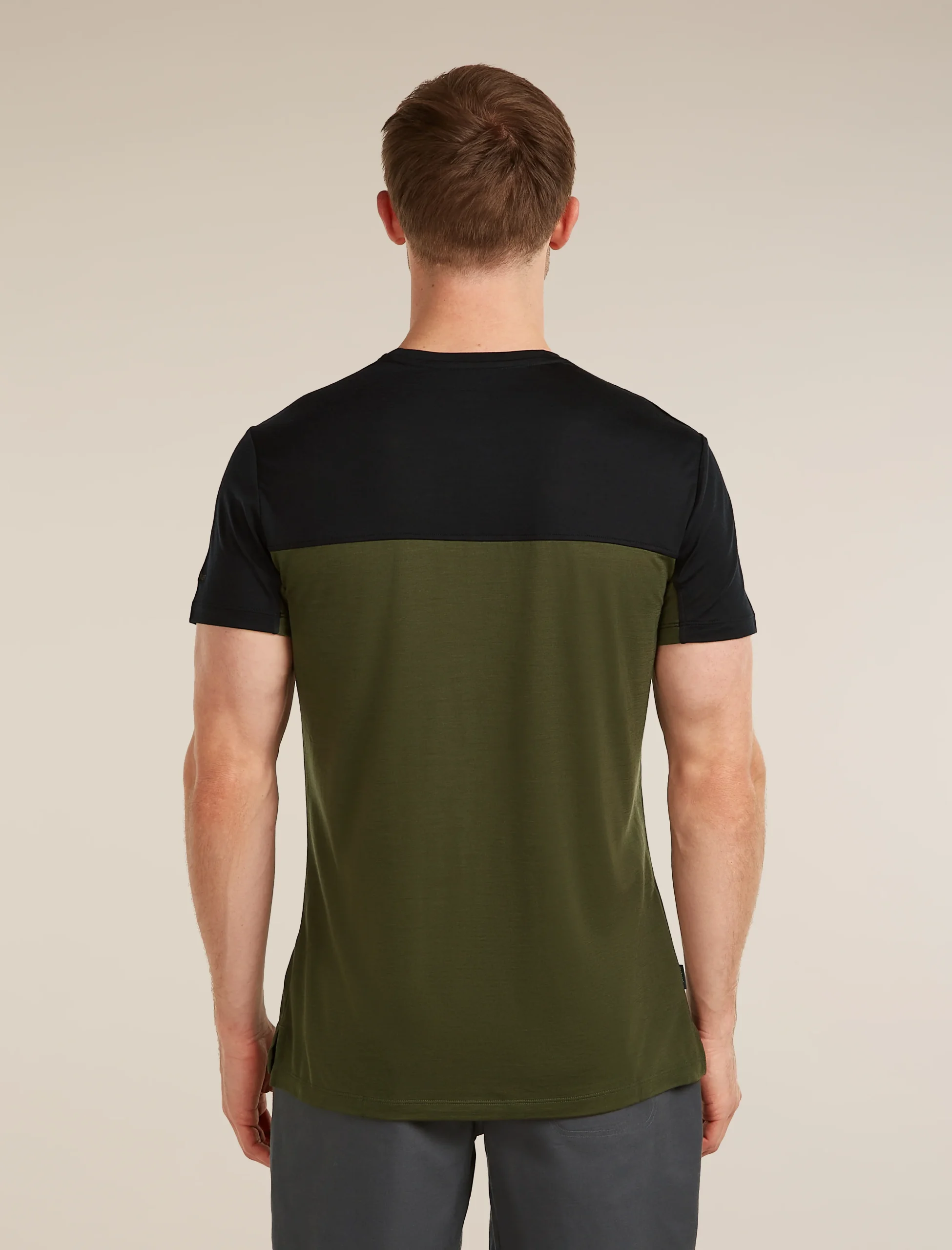 Men's Merino Blend 125 Cool-Lite™ Sphere Short Sleeve Tee Colour Block