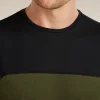 Men's Merino Blend 125 Cool-Lite™ Sphere Short Sleeve Tee Colour Block