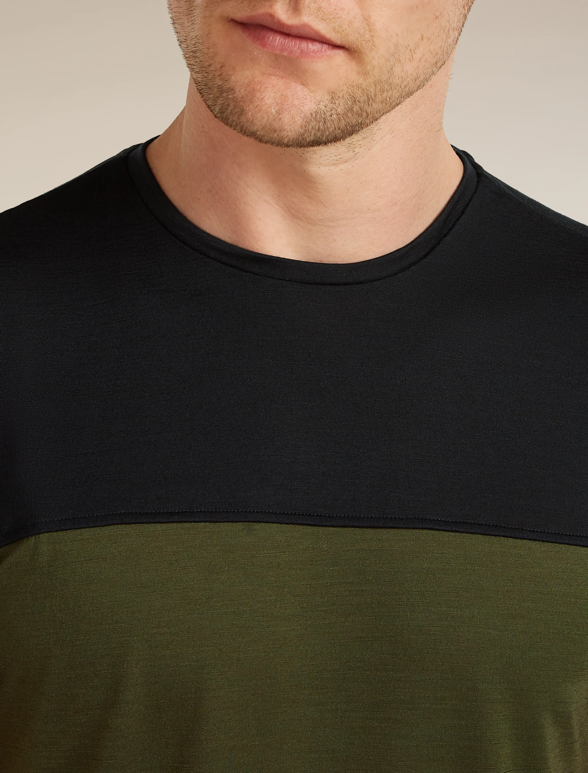 Men's Merino Blend 125 Cool-Lite™ Sphere Short Sleeve Tee Colour Block