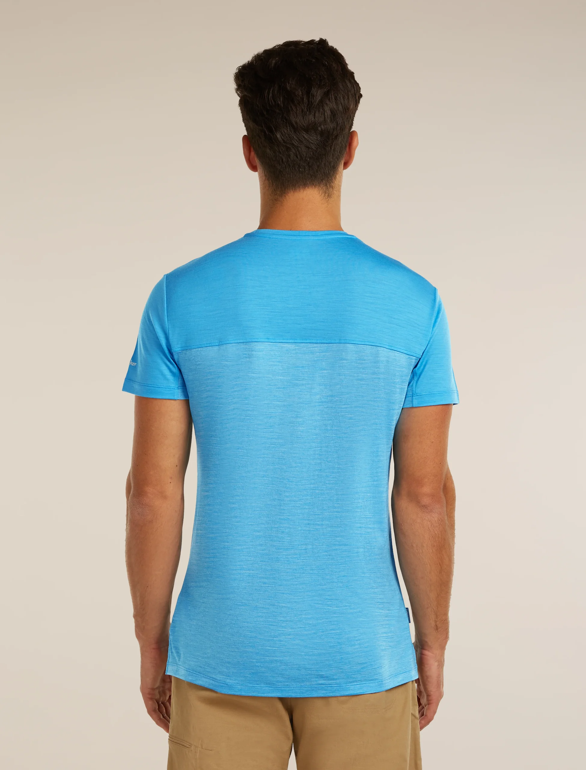 Men's Merino Blend 125 Cool-Lite™ Sphere Short Sleeve Tee Colour Block