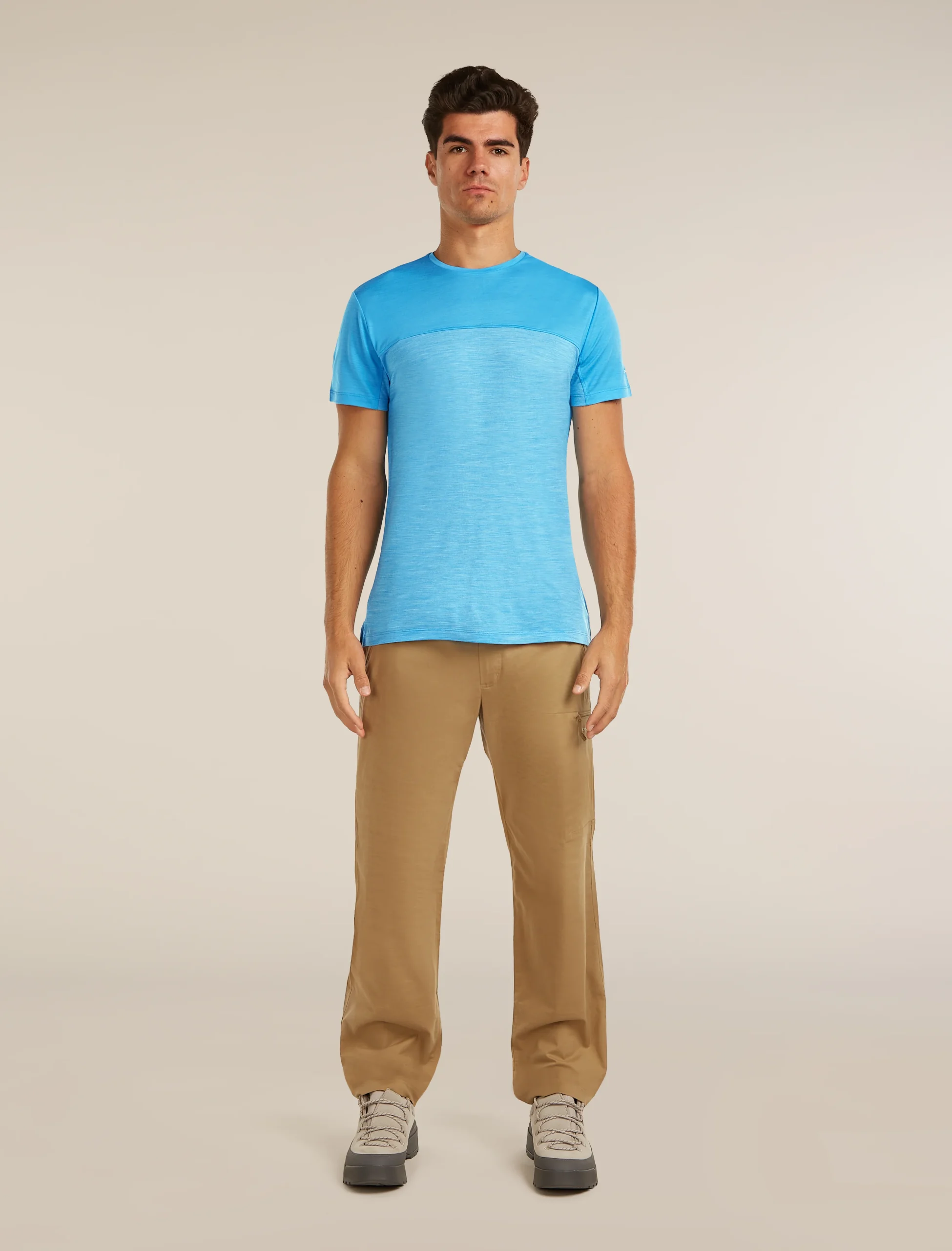 Men's Merino Blend 125 Cool-Lite™ Sphere Short Sleeve Tee Colour Block