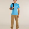 Men's Merino Blend 125 Cool-Lite™ Sphere Short Sleeve Tee Colour Block