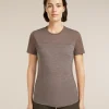 Women's Merino Blend 125 Cool-Lite™ Sphere Short Sleeve Tee Colour Block