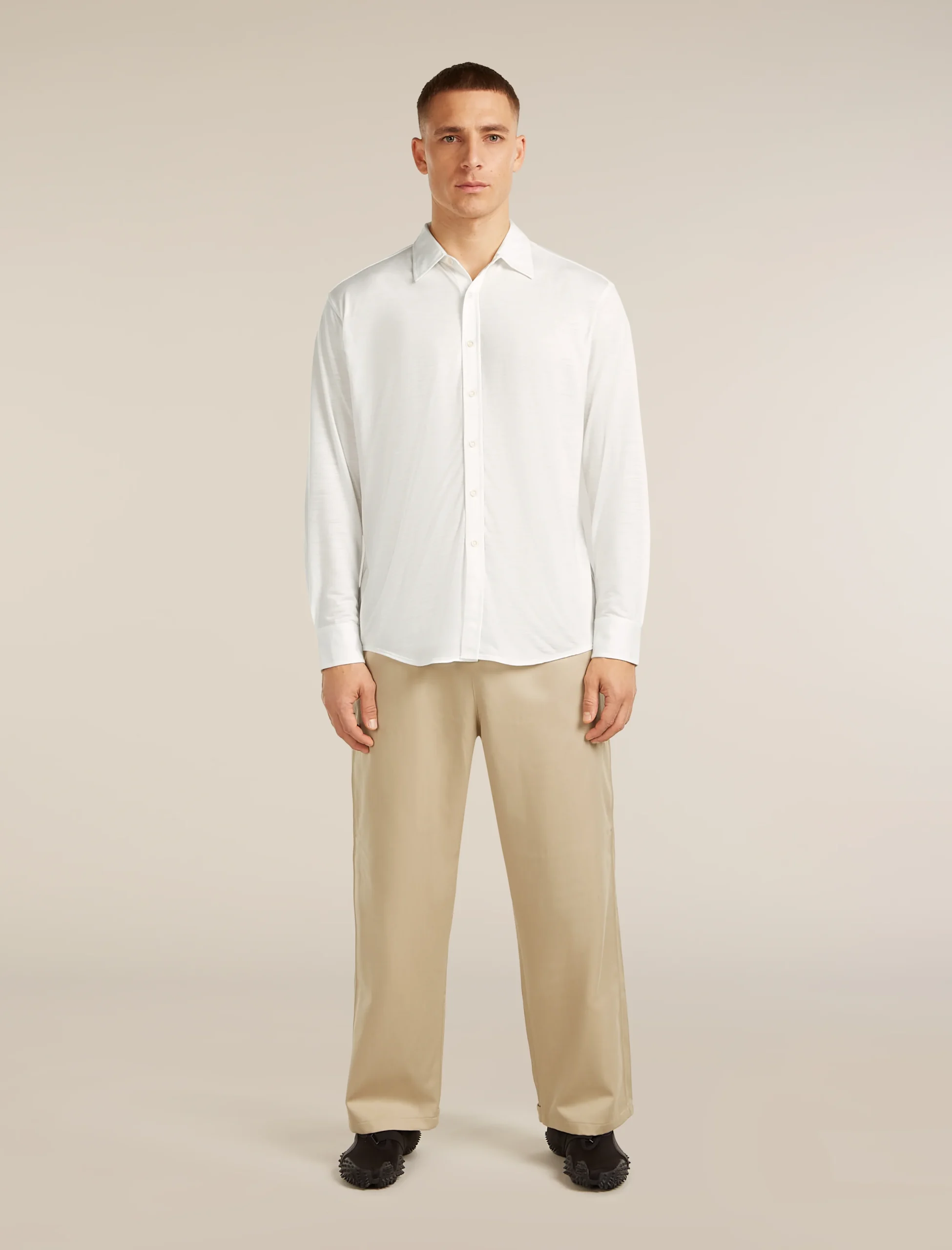 Unisex Merino Cotton Twill Adjustable Pants