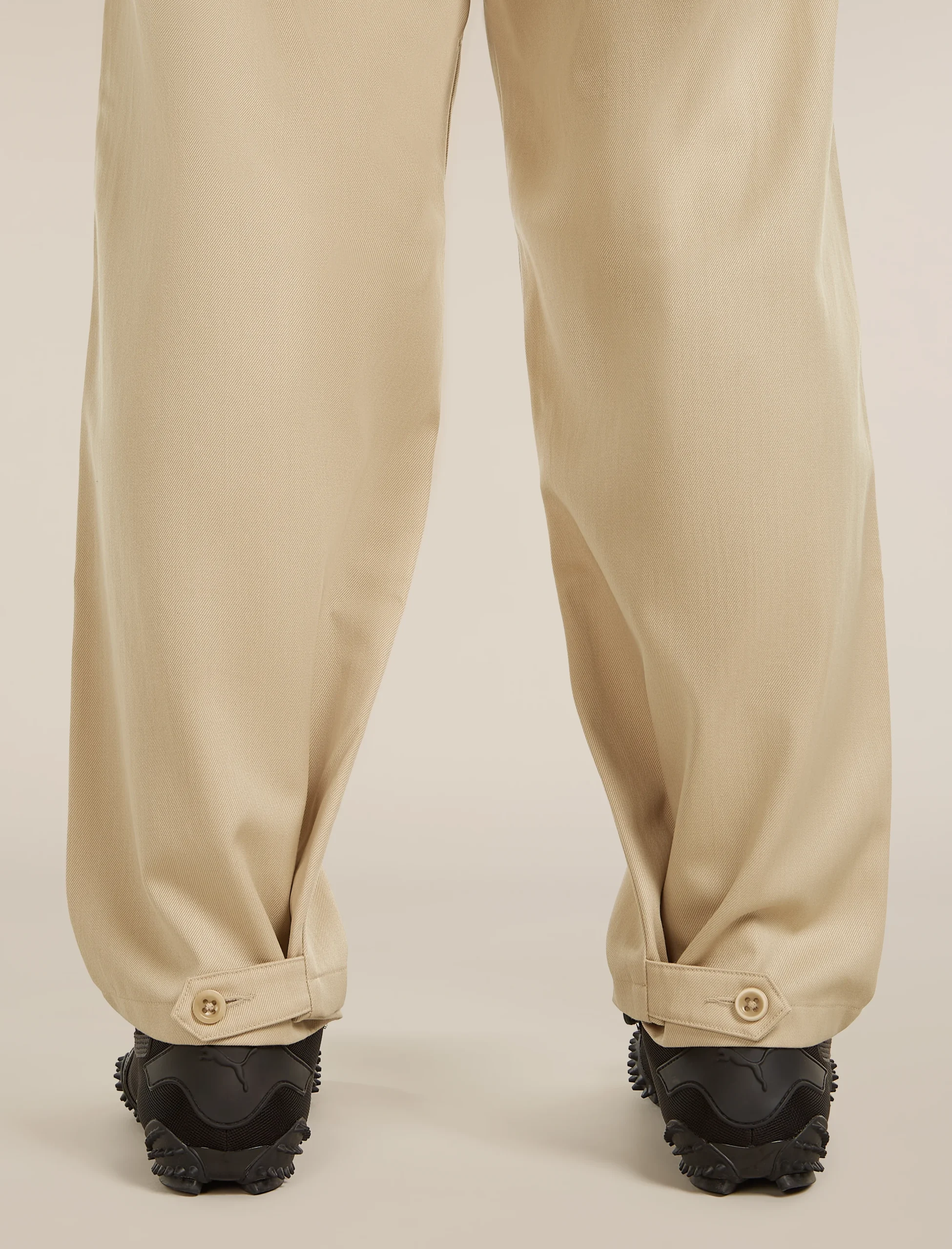 Unisex Merino Cotton Twill Adjustable Pants