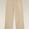Unisex Merino Cotton Twill Adjustable Pants