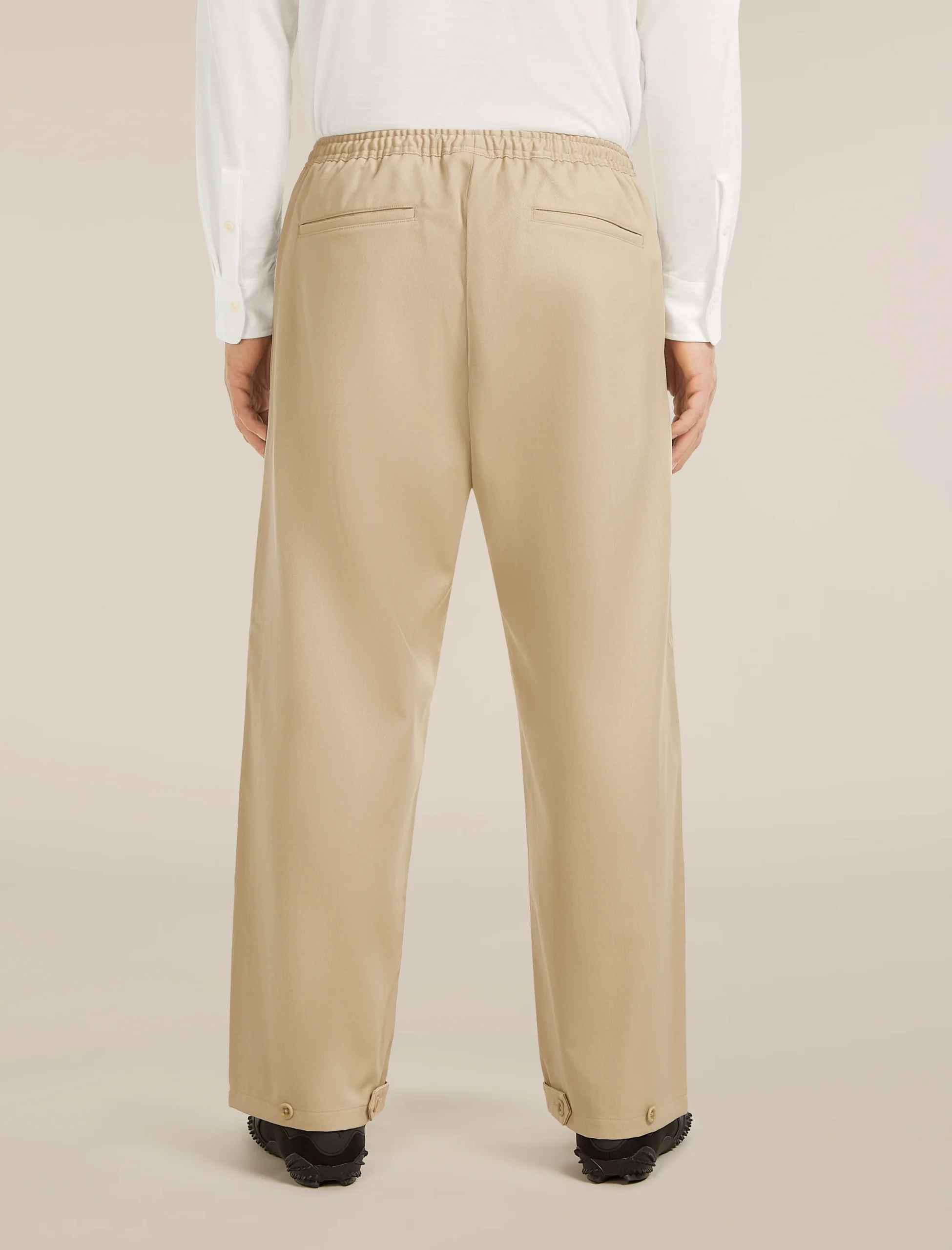 Unisex Merino Cotton Twill Adjustable Pants