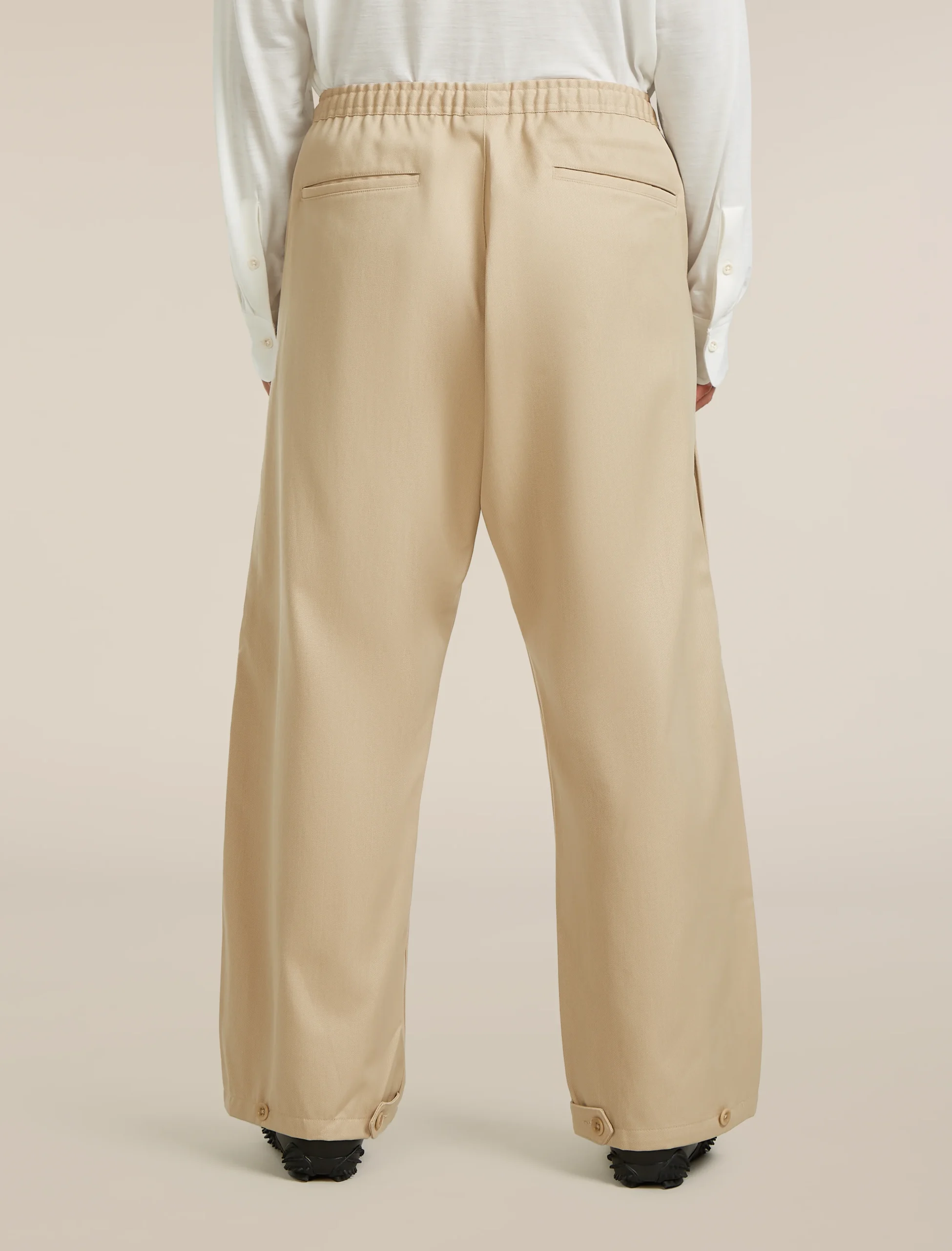 Unisex Merino Cotton Twill Adjustable Pants