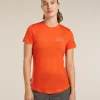 Women's Merino Blend 125 Cool-Lite™ Sphere Short Sleeve Tee Across The Peaks