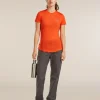 Women's Merino Blend 125 Cool-Lite™ Sphere Short Sleeve Tee Across The Peaks