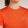 Women's Merino Blend 125 Cool-Lite™ Sphere Short Sleeve Tee Across The Peaks