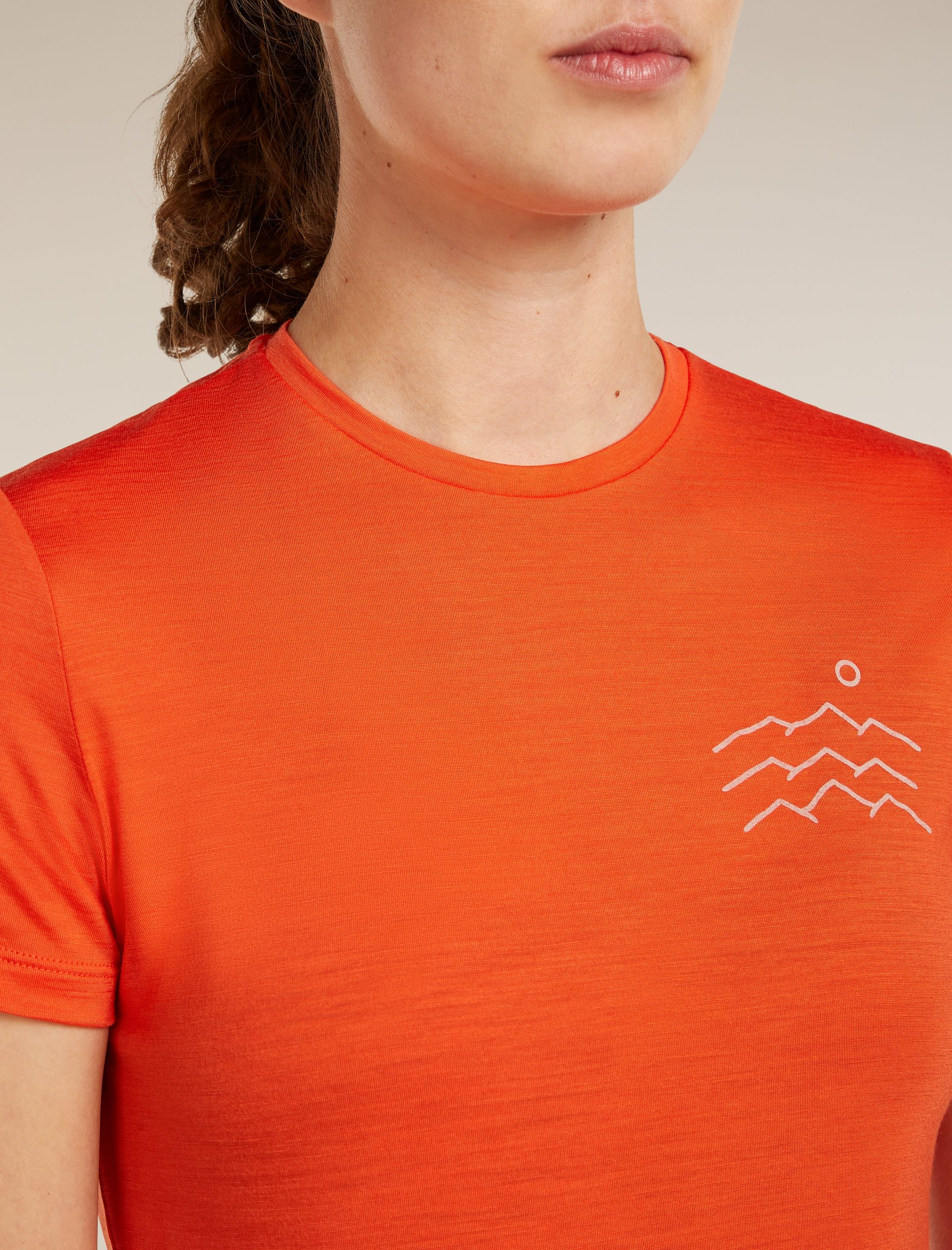Women's Merino Blend 125 Cool-Lite™ Sphere Short Sleeve Tee Across The Peaks