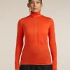 Women's Merino Blend 200 RealFleece™ Descender Long Sleeve Half Zip