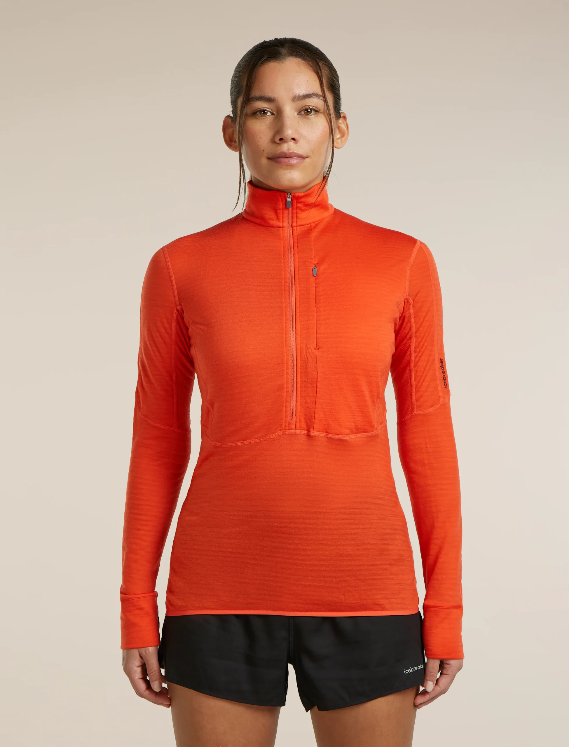 1502-women-s-merino-blend-200-realfleecetm-descender-long-sleeve-half-zip-1.webp Women's Merino Blend 200 RealFleece™ Descender Long Sleeve Half Zip